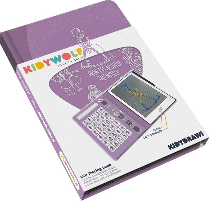 Actual product image Kidywolf Leuchtende Designtafel mini Prinzessin