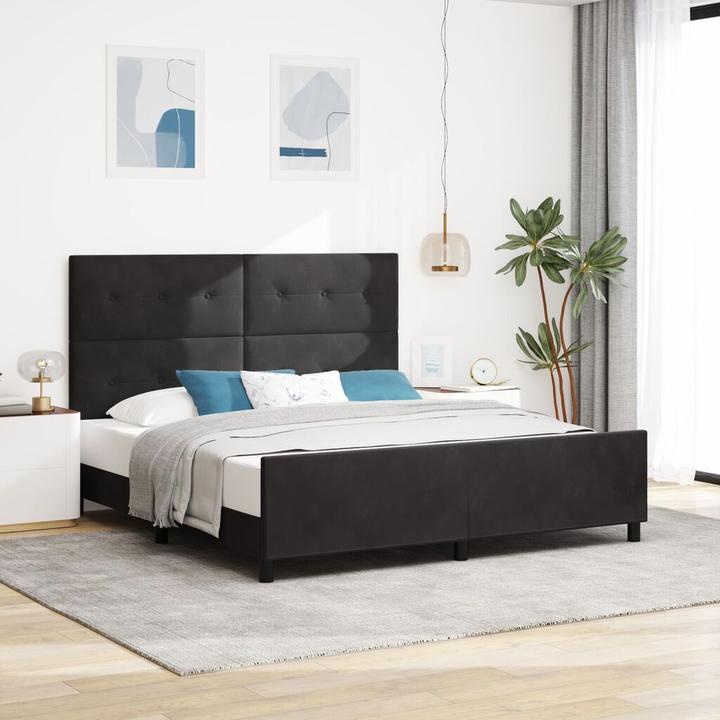 Actual product image vidaXL Modernes Bett (180 x 200 cm)