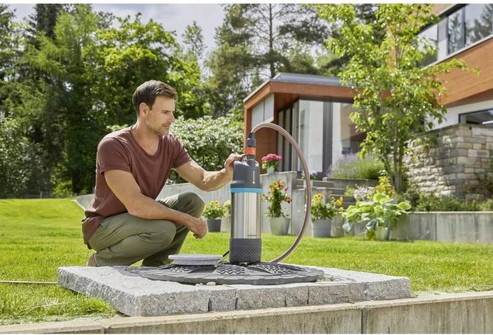 Actual product image Gardena Submersible pressure pump 5900/4 Inox Automatic (Garden pump, Domestic water pump)