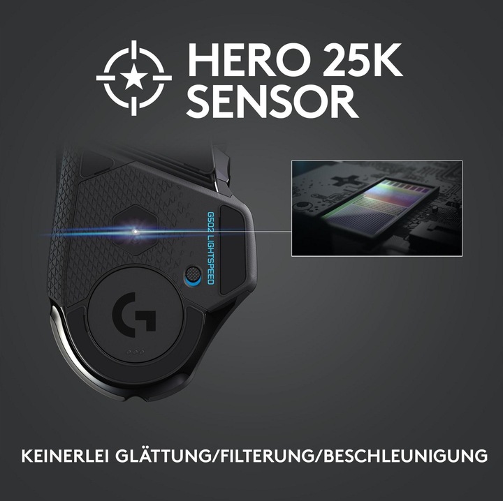 Produktbild Logitech G G502 Lightspeed (Kabellos)