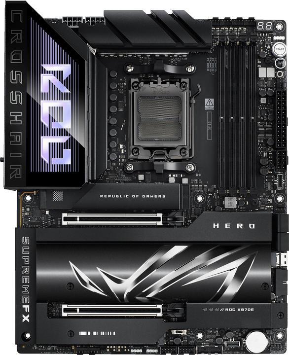 ASUS Rog Crosshair X870e Hero (AM5, AMD X870E, ATX)
