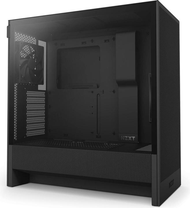 Image du produit NZXT H5 Flow ( 2024 ) (blanc, verre trempé) (mATX, ATX, Mini-ITX)