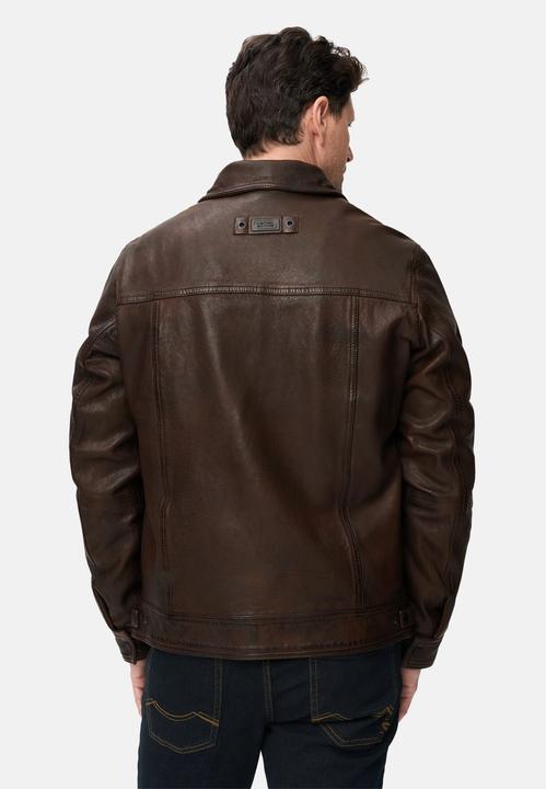 Actual product image Camel Active Piloten-Lederjacke mit Innentaschen (56)