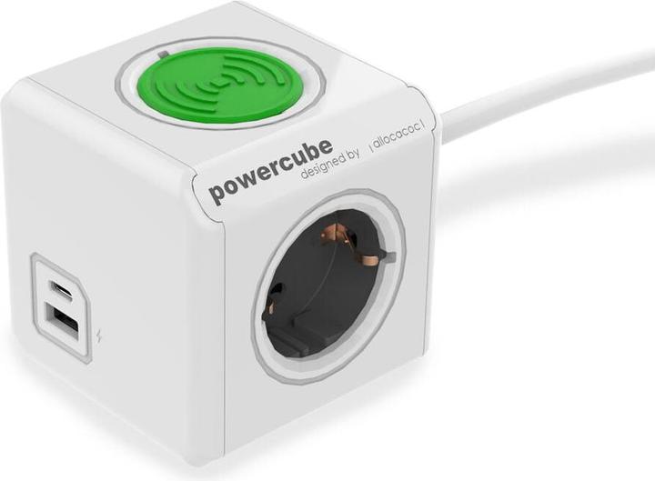 Produktbild Allocacoc PowerCube (3x, USB-A, USB-C, 1.50 m)