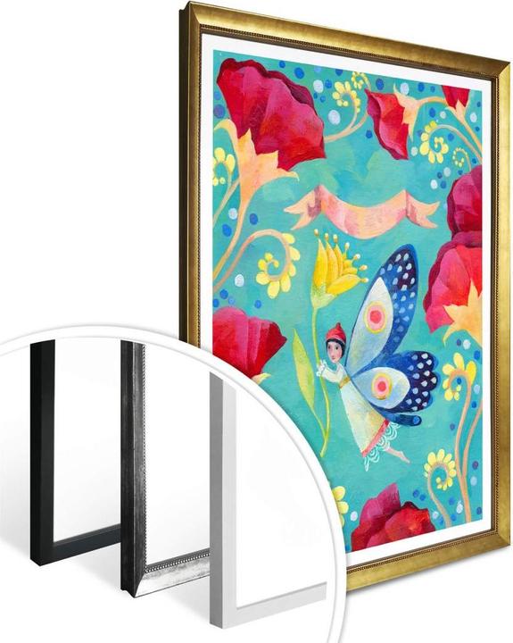 Immagine prodotto Trenddeko Blanz - Farfalla (100 x 120 cm)