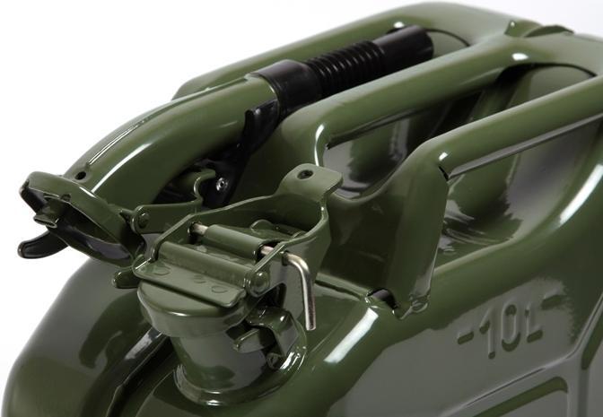 Actual product image Valpro Pouring spout for petrol/diesel without misfuelling block Length 280 mm Width 68 mm green Height 60