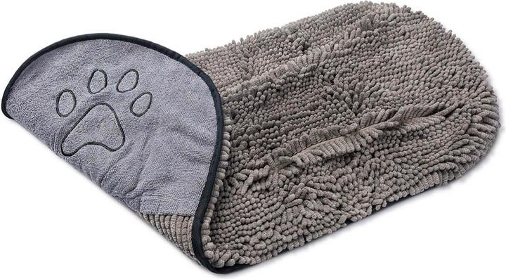 Produktbild Dog Gone Smart DGS Dirty Dog Shammy Grau 33x78cm (Katze, Hund)
