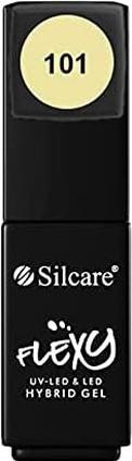 Produktbild Silcare Flexy Hybrid Gel Hybrid Lacquer 101 (101, Gel-Effekt Nagellack)