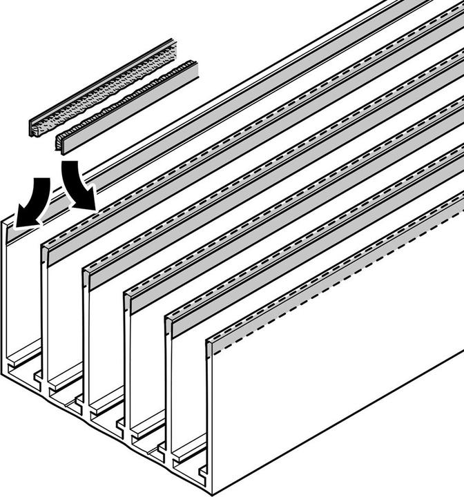 Produktbild Vitris Bürstenleisten Atrivant 80