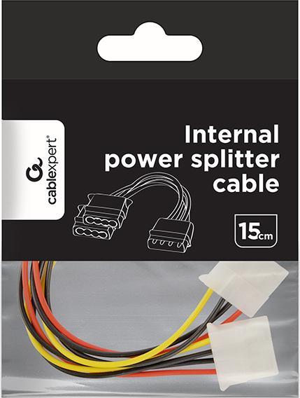 Produktbild Gembird Cable Power Splitter Molex/Cc-Psu-1 (15 cm)