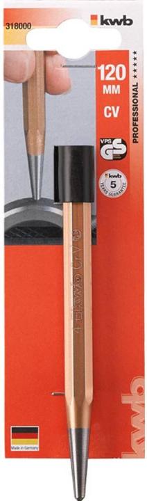 Actual product image kwb Centre punch CV 120 mm SB
