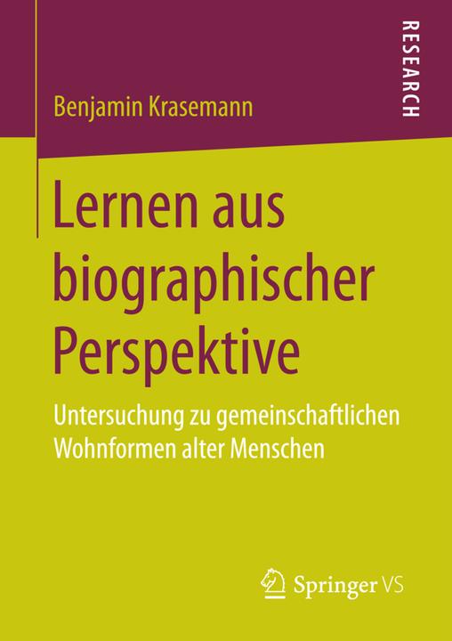 Produktbild Lernen aus biographischer Perspektive (Deutsch, Benjamin Krasemann, 2016)