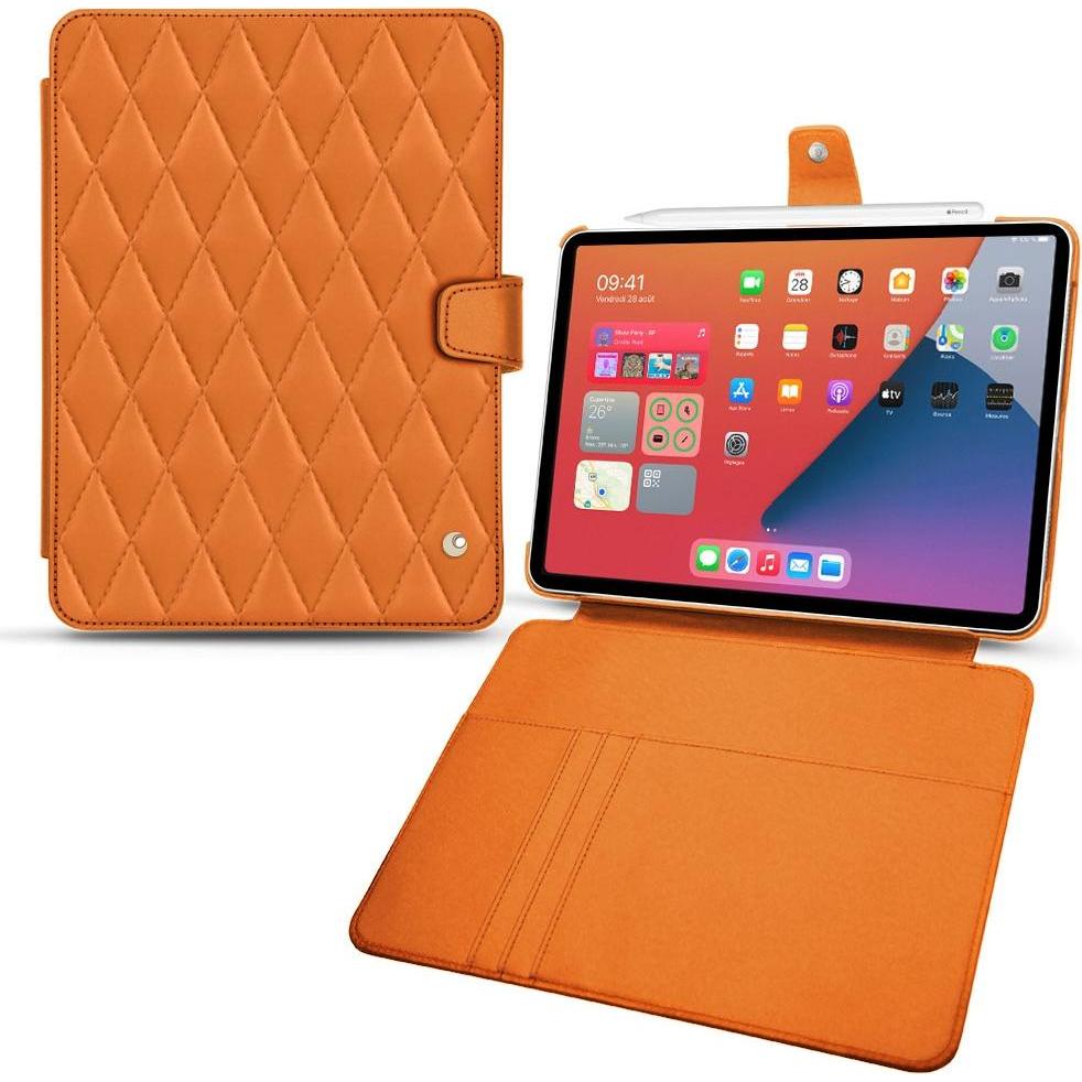 Noreve Lederschutzhülle Wallet (iPad mini 6), Tablet Hülle, Orange