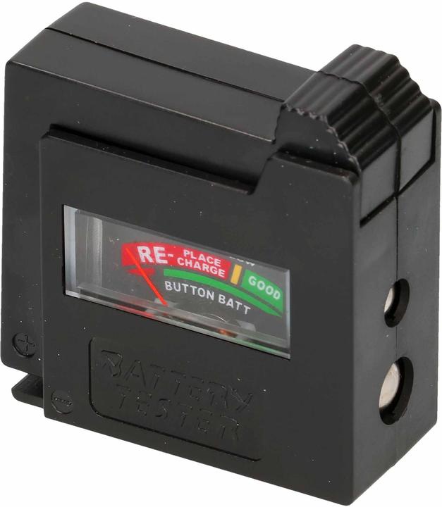 Goobay Tester per batterie con display analogico