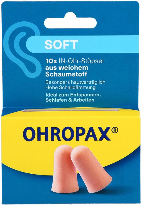 Actual product image Ohropax Soft foam