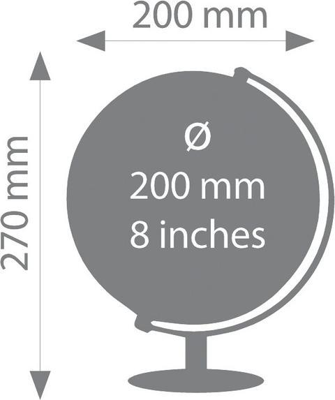 Image du produit Troika Globus LUNAR (20 cm)