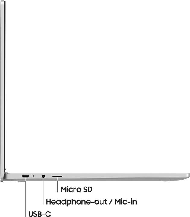 Actual product image Samsung Galaxy Book Go (14", Snapdragon 7c, 4 GB, 128 GB)