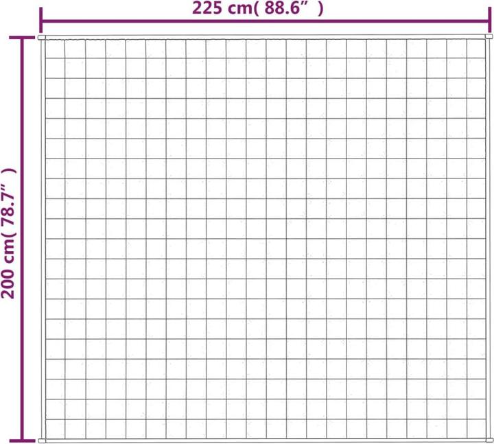 Immagine prodotto vidaXL Gewichtsdecke (200 x 135 cm)