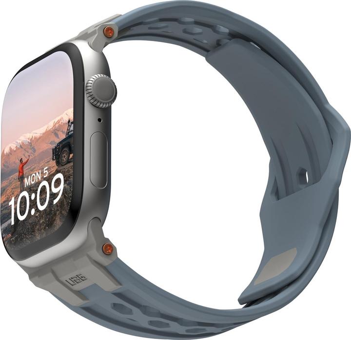 Actual product image UAG Urban Armor Gear Monarch Strap| Apple Watch Ultra/42/44/45/46mm| cloud (194158114136) (42 mm, FKM fluoroelastomer)