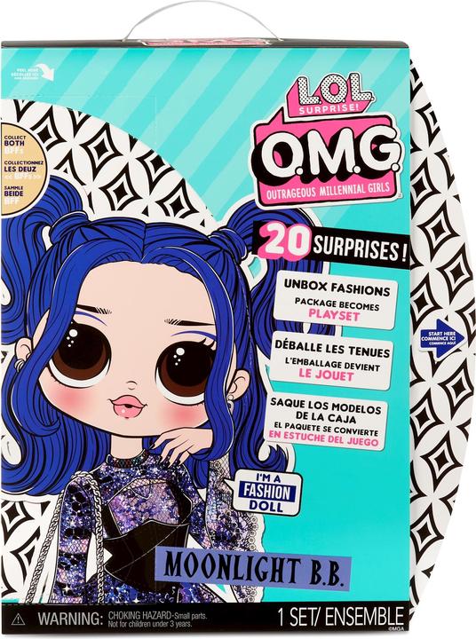 Image du produit L.O.L. Surprise! L.O.L. Surp. OMG Doll S4.5-Moonlight B.B.