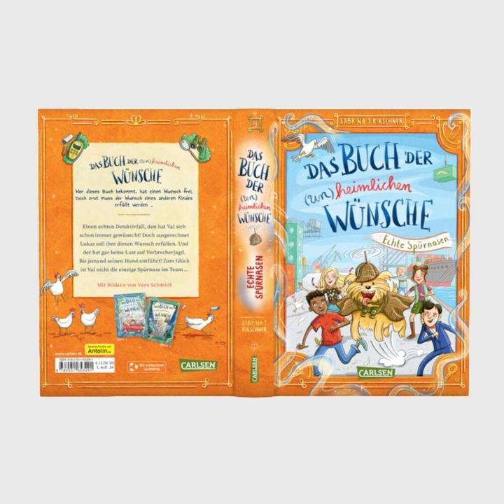 Image du produit Das Buch der (un)heimlichen Wünsche 4: Echte Spürnasen (Allemand, Sabrina J. Kirschner, Vera Schmidt, 2024)