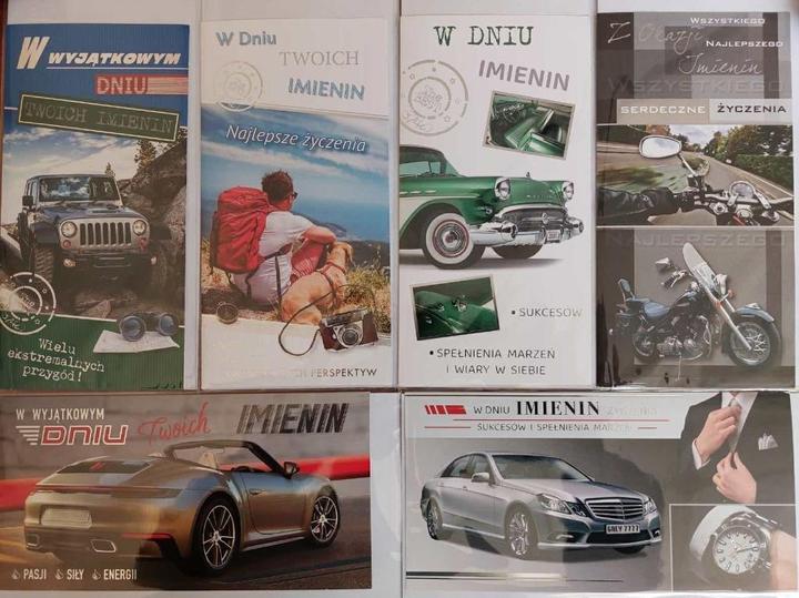 Produktbild Panorama Männer-Namenstagskarte DL + Panorama-Mix-Umschlag