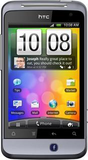 HTC Salsa (512 GB, Blue, 3.40", Single SIM, 3G)