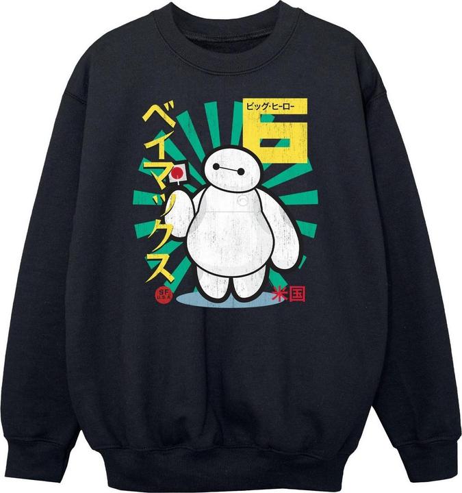 Produktbild Universal Textiles Boys Baymax Lollipop Sweatshirt (140, 146)