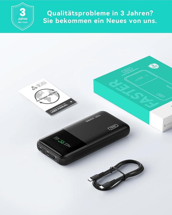 Actual product image INIU Power Bank (27000 mAh, 140 W, 99.90 Wh)