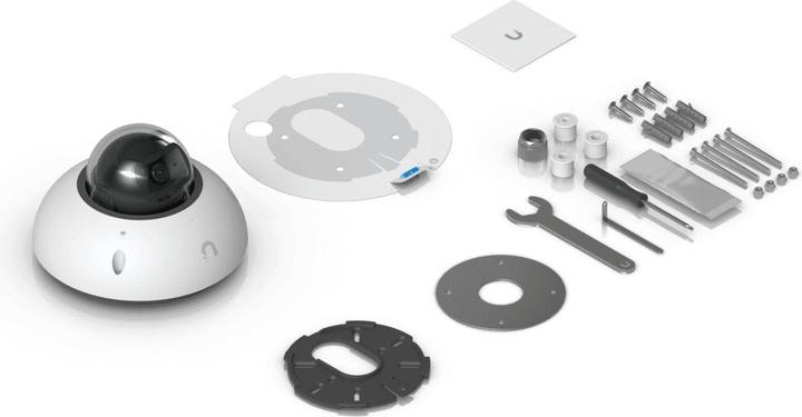 Image du produit Ubiquiti UniFi Video Camera G6 Dome o Outdoor o 4K o InfraRot o IP66 o PoE o withe o UVC-G6-Dome-W (3840 x 2160 pixels)