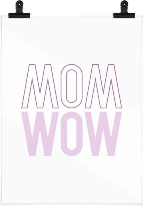 Immagine prodotto Trenddeko La mamma è solo un riflesso di wow (60 x 80 cm)