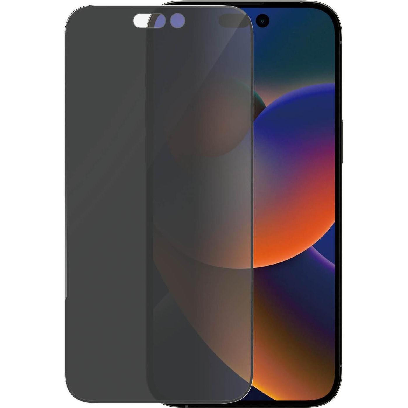 PanzerGlass Ultra-Wide Fit (1 Stück, Apple iPhone 14 Pro Max), Smartphone Schutzfolie, Transparent