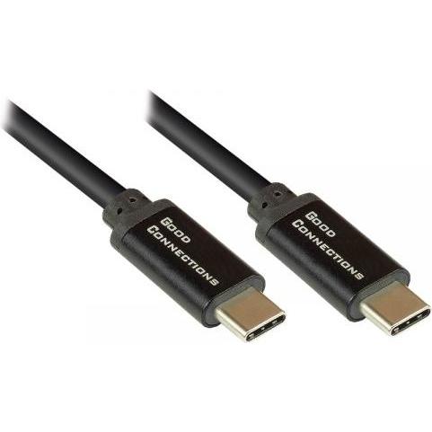 Good Connections USB-Câ„¢ SmartFLEX Lade- und Datenkabel mit Power Delivery (PD3) 100W, USB 2.0, 5A E-Marker, schwarz (1...