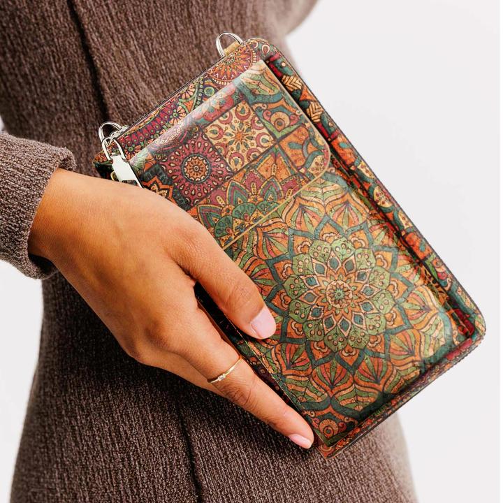 Actual product image Avizar MandalaVibe cork bag