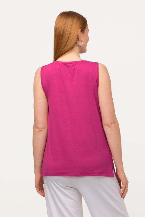 Produktbild Ulla Popken Top, Rundhals, Classic, Stretch, breite Träger, ärmellos (58)