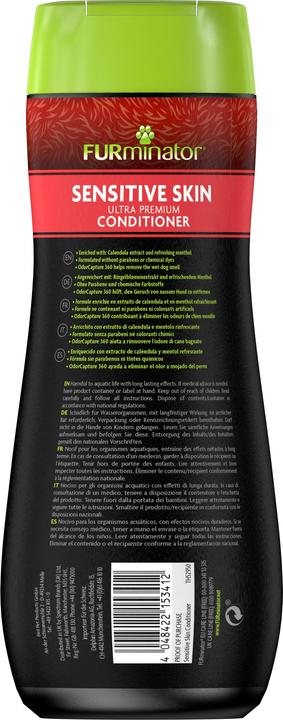 Actual product image FURminator sensitive skin Ultra Premium conditioner 473 ml (Dog)