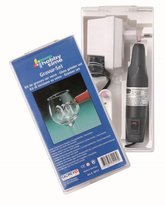 Produktbild hobbytime Glasschleifgerät mit Trafo