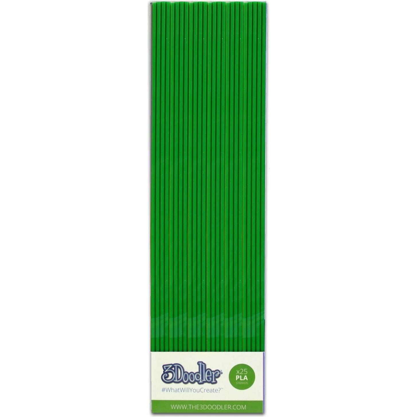 Thumbnail - 3Doodler PL03-GRAS 3D-Druckmaterial Polyacticsäure (PLA) (PLA, 3 mm, 2 g, Grün), 3D Filament, Grün