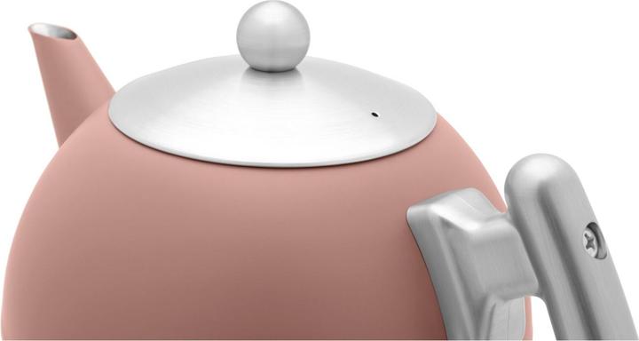 Actual product image Bredemeijer Bella Ronde teapot 1.2l pink matt 101014 (1.20 l)