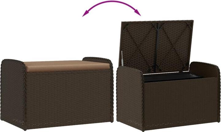 Image du produit vidaXL Ensemble salon de jardin 10 pièces avec coussins