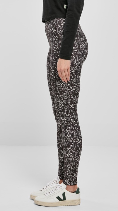 Actual product image Urban Classics Ladies Soft AOP Leggings (XS)
