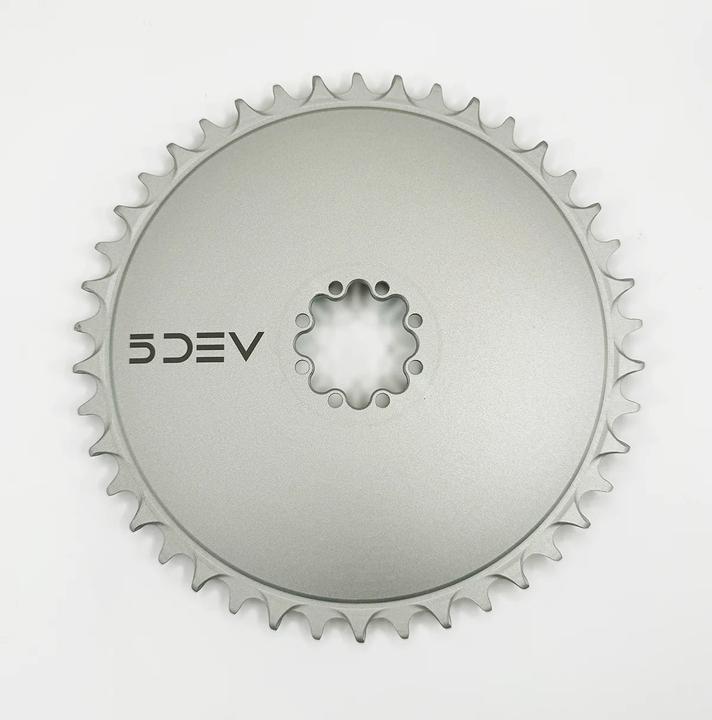 Actual product image 5Dev Aero Road Gravel Chainring (52)