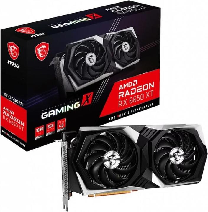 Produktbild MSI Radeon RX6650XT Gaming X (8 GB)