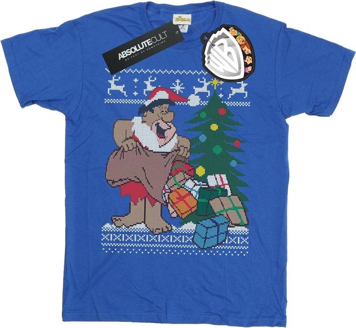 Produktbild The Flintstones Christmas Fair Isle TShirt (M)