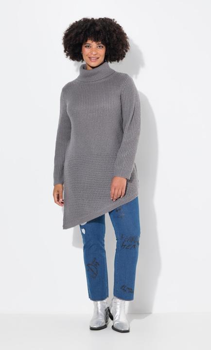 Produktbild Angel of Style Pullover, Straight Fit, Strukturstrick, Zipfelsaum (50, 52)