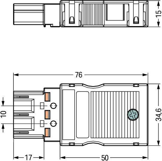 Produktbild Wago NetzSteckverbinder WINSTA