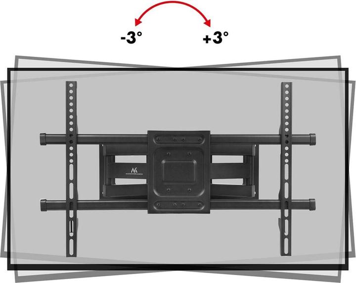 Actual product image Maclean TV mount for 32-85" 60kg MC-789 (Wall, 60 kg, 32" - 85")