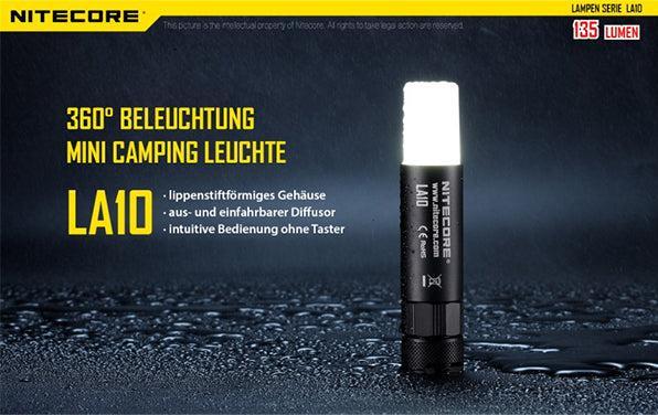 Actual product image Nitecore LA10 (7.90 cm, 135 lm)