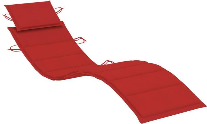 Produktbild vidaXL Sonnenliege mit Tisch (184 cm)