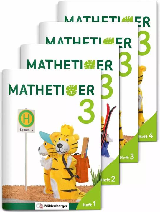 Produktbild Mathetiger 3 - Heftausgabe · Neubearbeitung (Deutsch, Eva Schnitzer, Matthias Heidenreich, Thomas Laubis, Tiff. Any, 2018)
